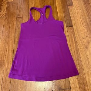 Lululemon Cool Racerback in Regal Plumb